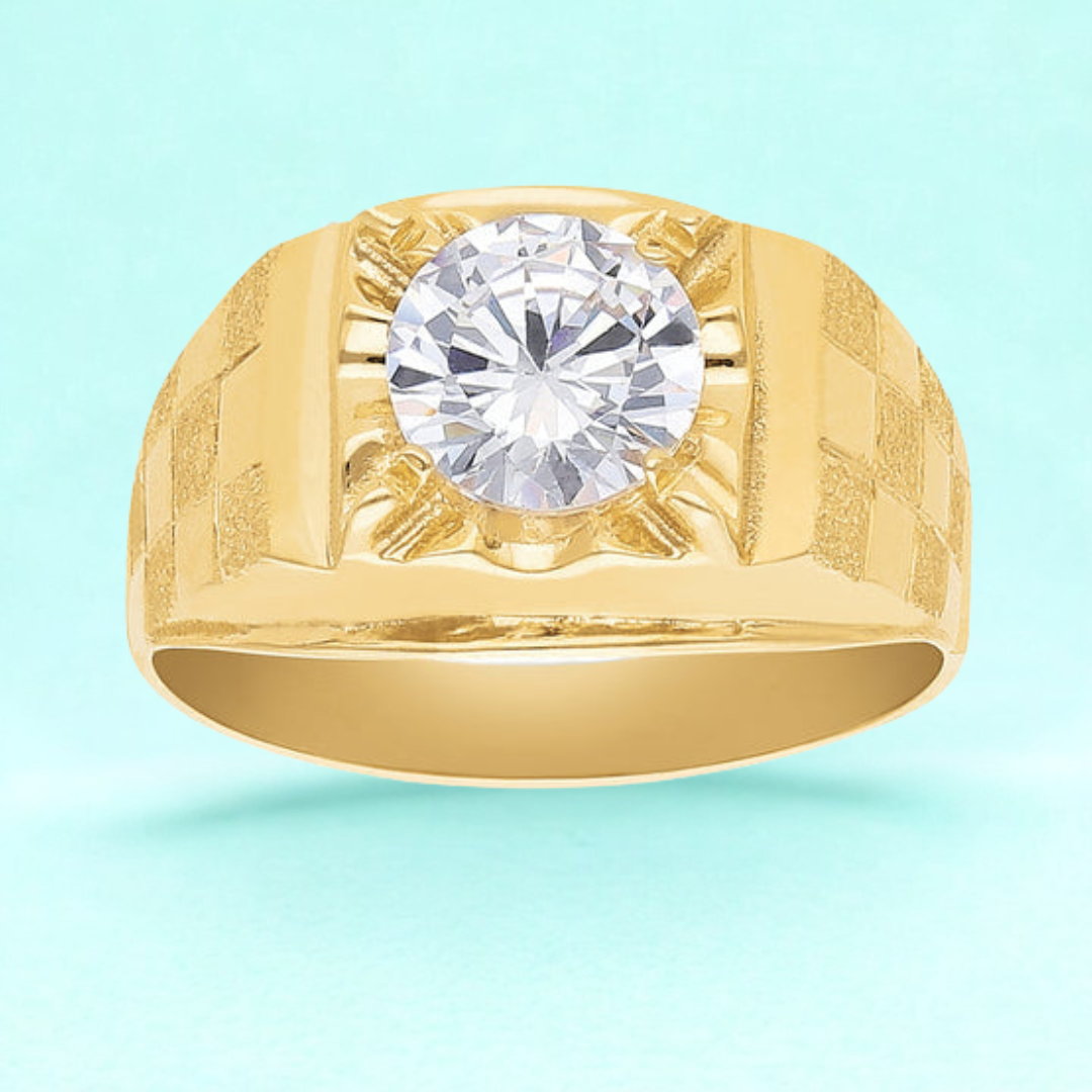 Anillo Modelo 1981 en Oro amarillo de 10k
