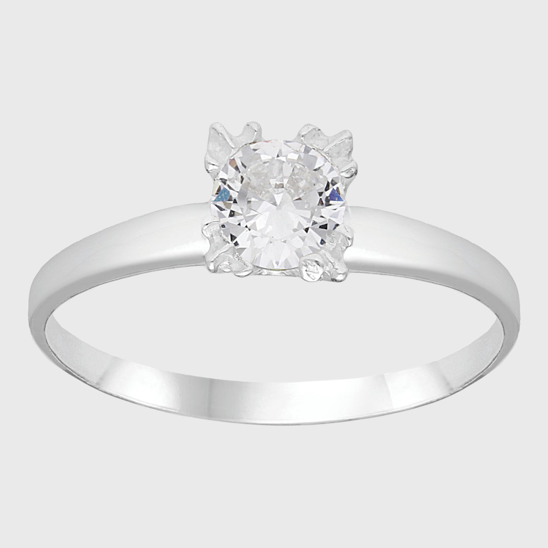 Anillo de compromiso Refugio de Amor en plata 925