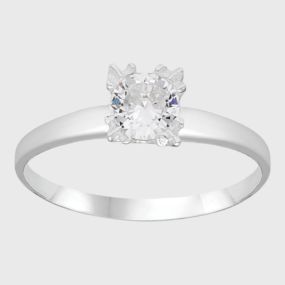 Anillo de compromiso Refugio de Amor en plata 925