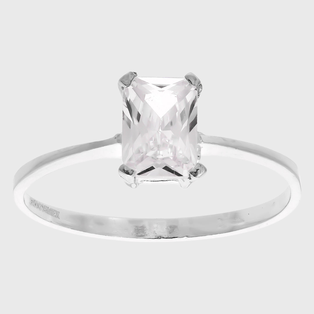 Anillo de compromiso Duchesa en plata 925