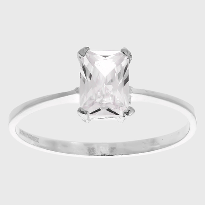 Anillo de compromiso Duchesa en plata 925