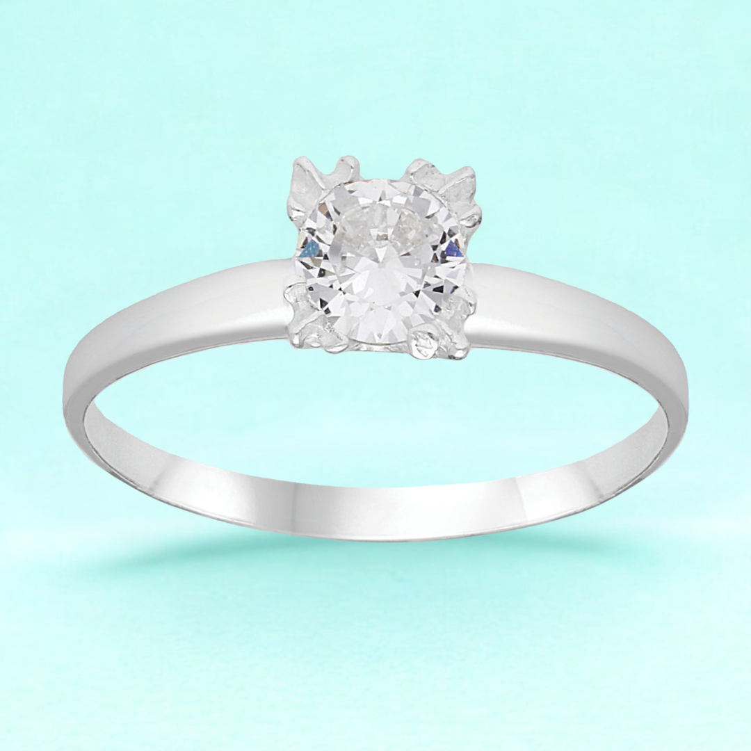 Anillo de compromiso Refugio de Amor en plata 925