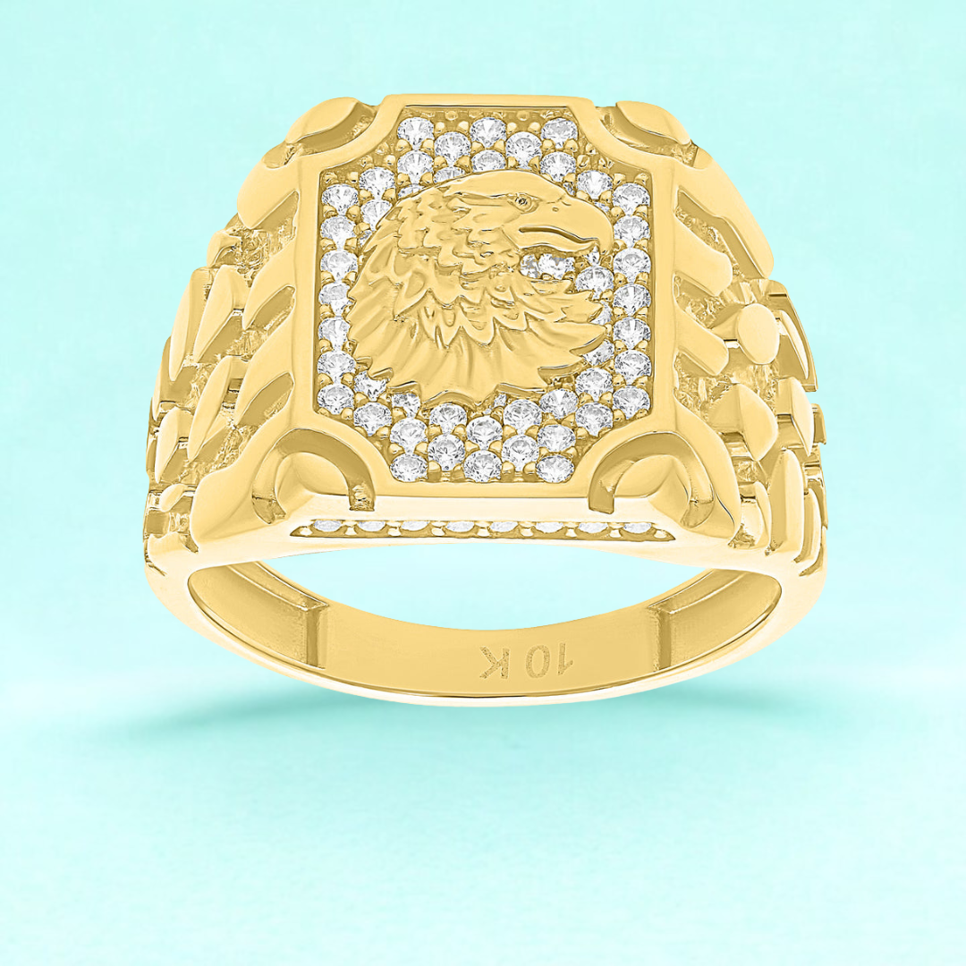 Anillo Modelo 2026 en Oro amarillo de 10k