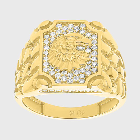 Anillo Modelo 2026 en Oro amarillo de 10k