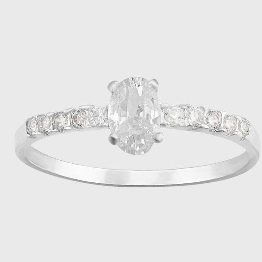 Anillo de compromiso Heritage en plata 925