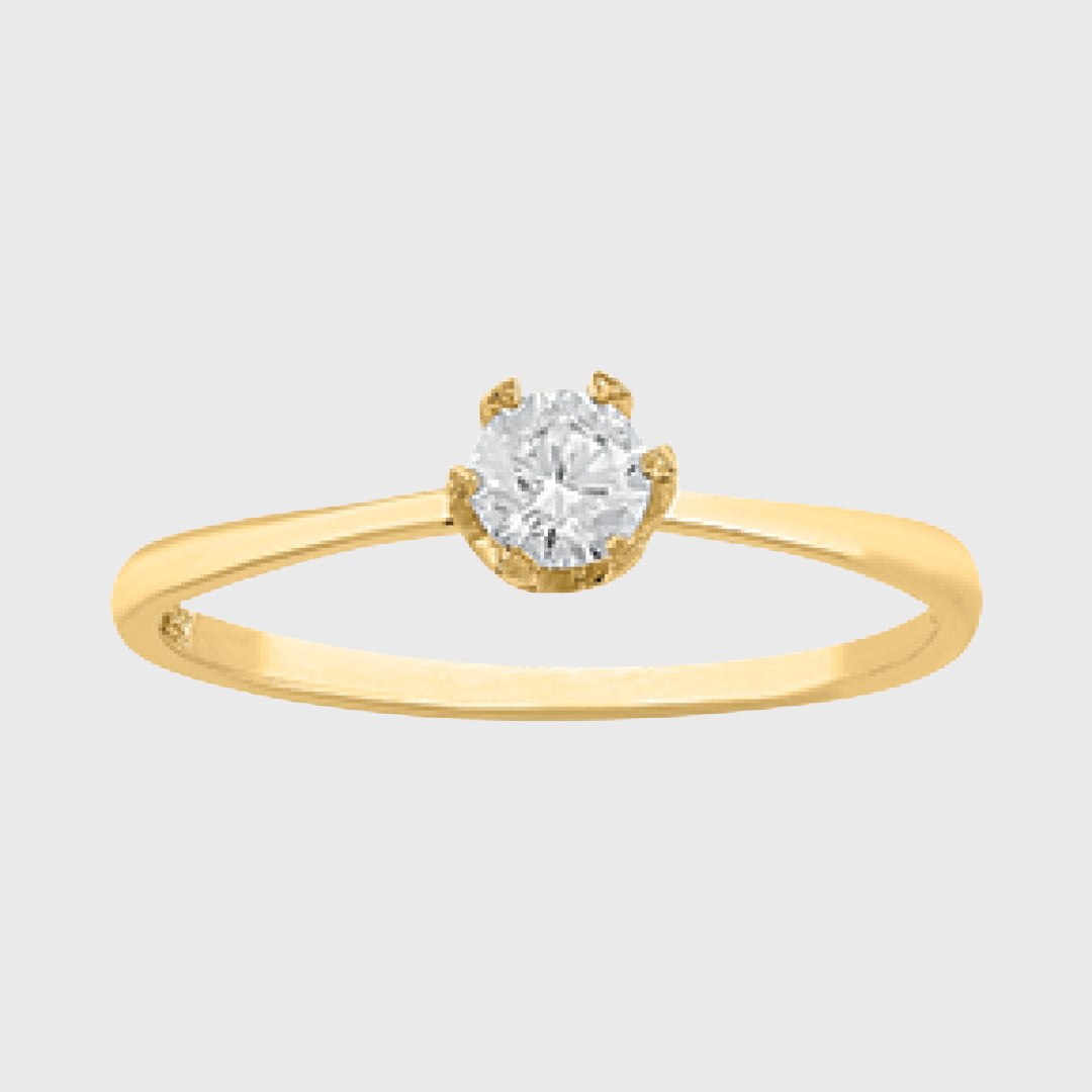 Anillo de compromiso Antes de Ti en Oro amarillo de 10k