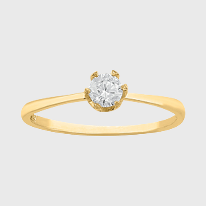 Anillo de compromiso Antes de Ti en Oro amarillo de 10k