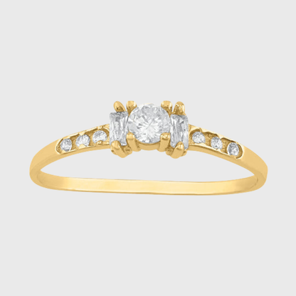 Anillo de compromiso Eres Tú en Oro amarillo de 10k