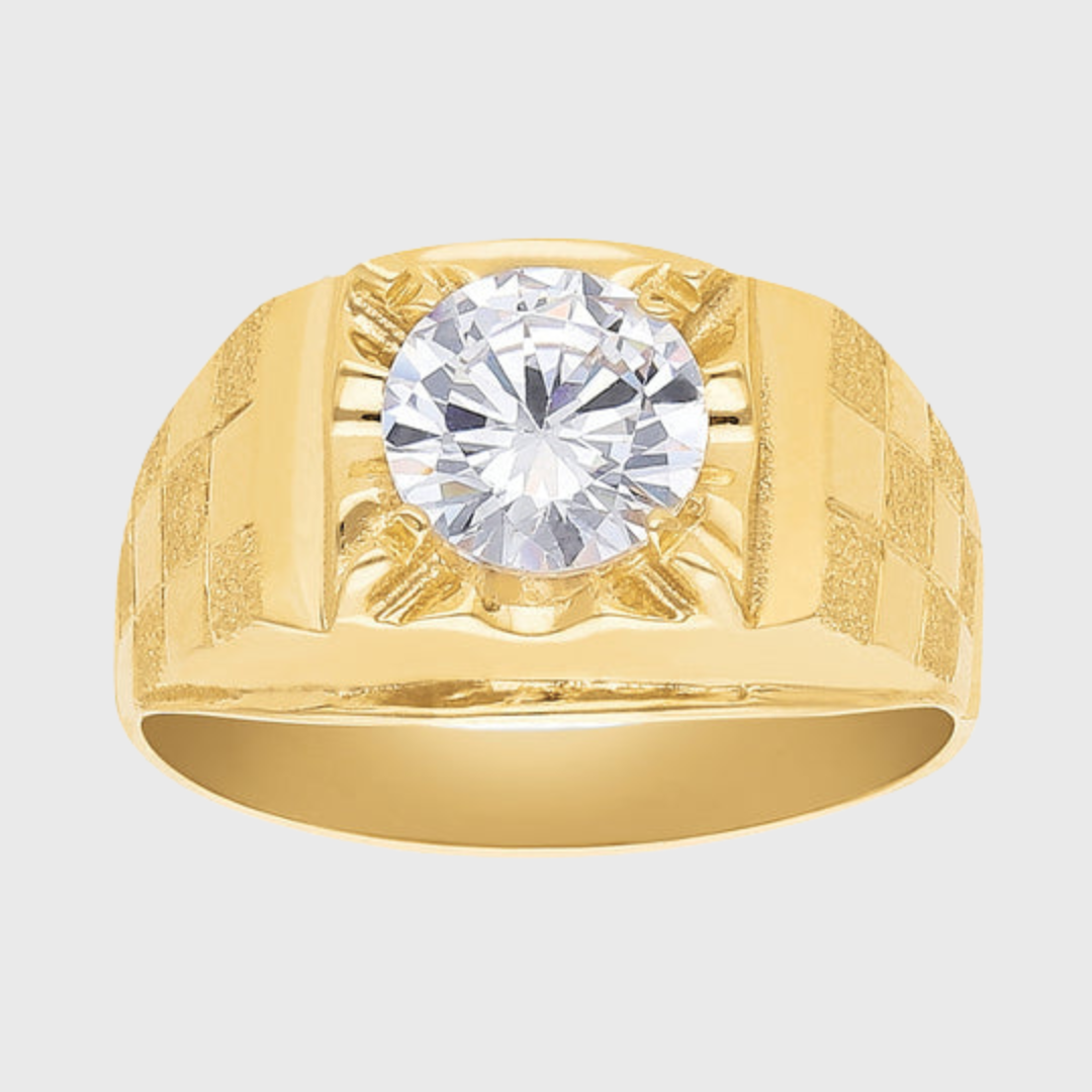 Anillo Modelo 1981 en Oro amarillo de 10k