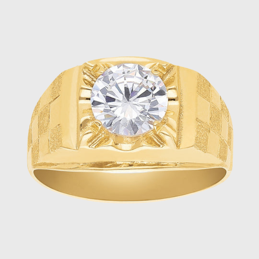 Anillo Modelo 1981 en Oro amarillo de 10k