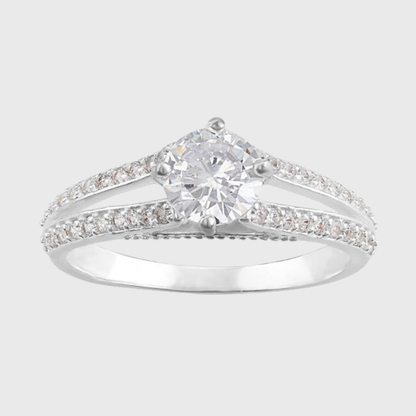 Anillo de compromiso Renata Lune en plata 925