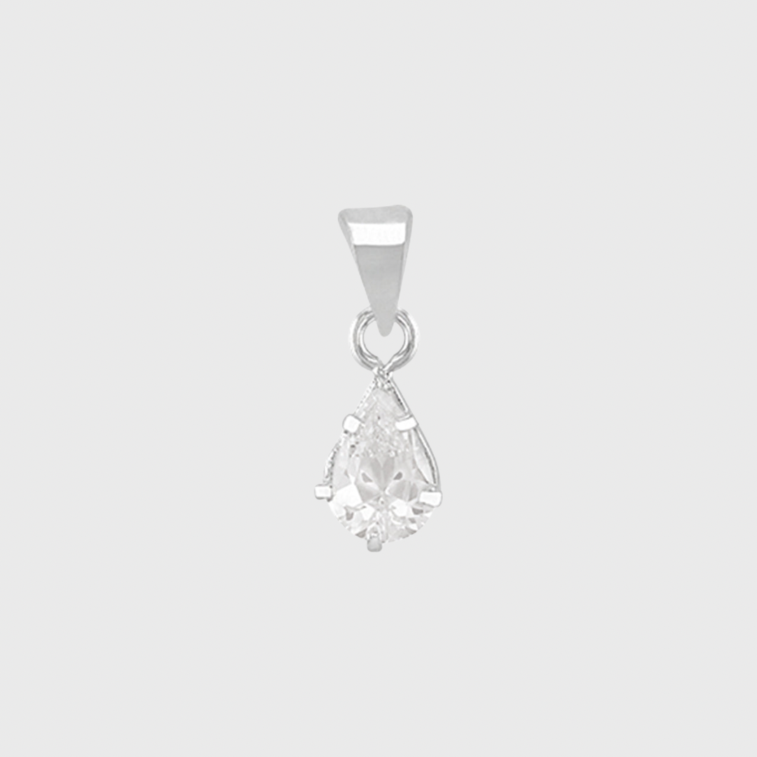 Dije de Gota con Cadena Torsal en plata 925